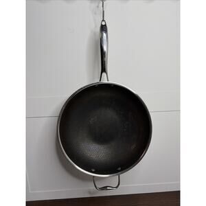 HexClad 12in Hybrid Nonstick Wok Pan No Lid Used